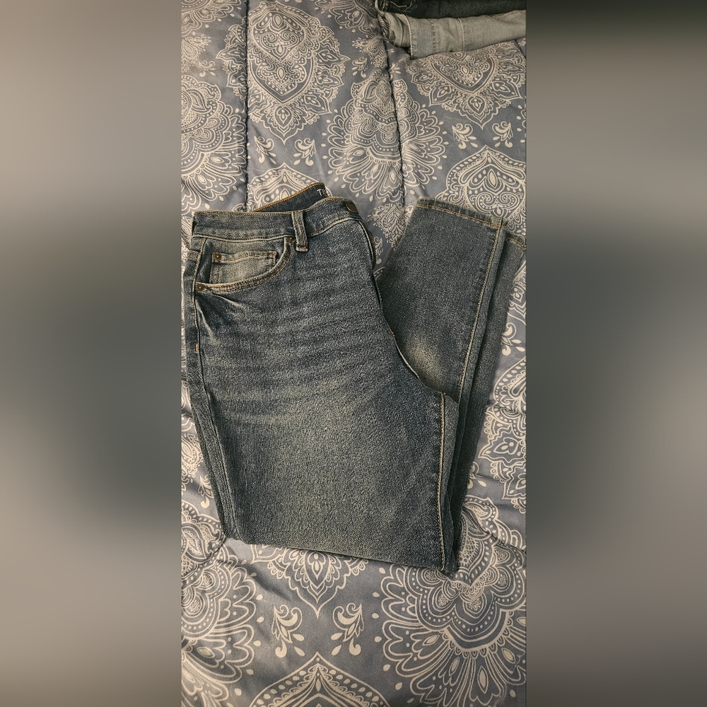 Time and Tru Women's Dark Blue Straight Leg Jeans